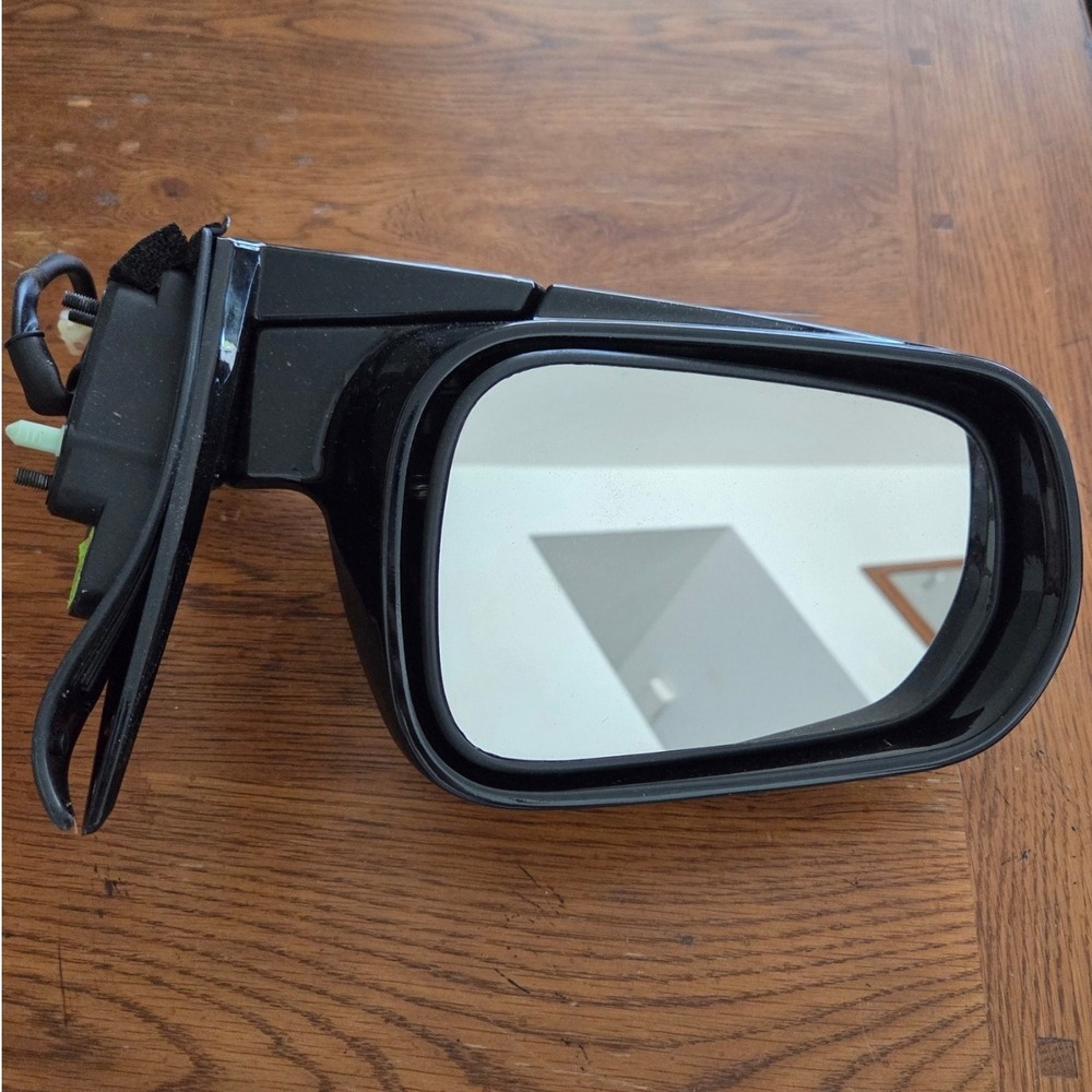 Honda Accord 1999 Drivers Left Side View‎ Mirror Black New Replacement Auto Part